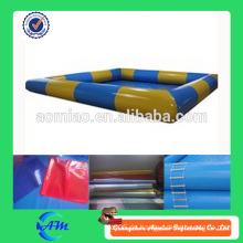 0.9 mm pvc tarpaulin aufblasbaren pool großen aufblasbaren schwimmbad zum verkauf